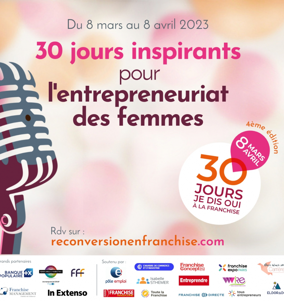 30 jours inspirants pour l'entreprenariat féminin